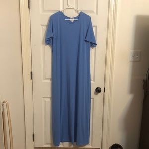 LulaRoe Light blue maxi dress